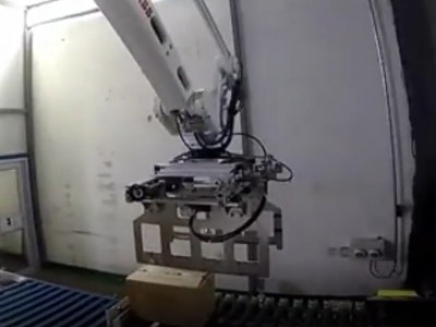 大米及箱体包装码垛图2